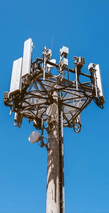 Torre de telecomunicaciones a batería